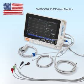 Eterfant Snp9000z 10 Inch Patient Monitor Icu Ccu Vital Sign For Hospital Ecg Nibp Resp Temp Spo2 Pr