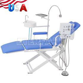 Eterfant Yy105010005 Dental Folding Chair Air Turbine Set/3.5x Headband Binocular Loupe 5w Headlight