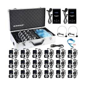 Exmax Atg-100t Wireless Assistive Listening Equipment Translation System For Your Chur