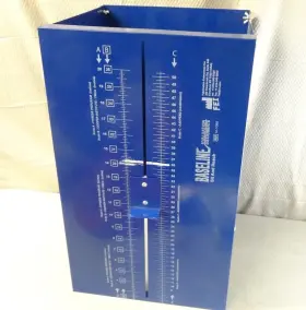 12-1085 Fei Fabrication Enterprises Inc. Baseline Sit And Reach Trunk Flexibility Evaluation Instrument Ref 12-1085 Fei Fabrication Enterprises Inc. Baseline Sit And Reach Trunk Flexibility Evaluation Instrument Ref