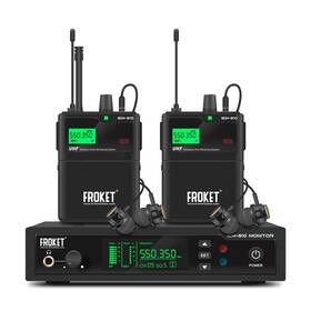 Froket Iem-810 Iem810 Pro Uhf Mono Wireless In Ear Monitor System With Monitoring Type For S