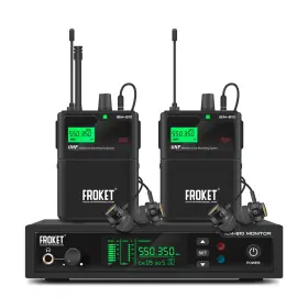 Iem-810 Froket Iem810 Pro Uhf Mono Wireless In Ear Monitor System With Monitoring Type For S