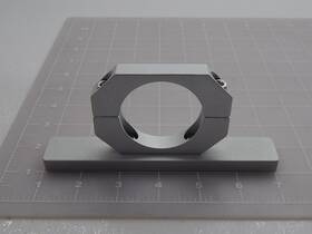 Gcx 10m-0005-65 6 In 10 X 25 Mm Rail For 2 Diameter Post T87742