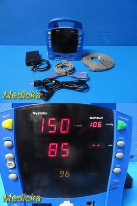 Ge 2009615-001 2007 Dinamap Procare 400 Series Patient Monitor With Leads And Adapter 35101