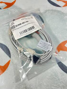 Ge 2016560-003 Cam-14 Coiled Patient Cable 15ft