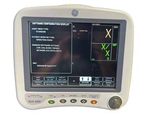 Ge 2035598-202 Dash 4000 Patient Monitor C02 Masimo Spo2 Temp Nbp Ecg