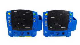 Ge 2038172-001-251887 Lot Of 2 Carescape Dinamap V100 Vital Signs Monitor - Free Shipping