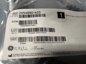 2054880-420 Ge Critikon Wall Manometer Adapter With Bulb New Free Shipping