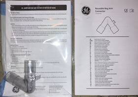 Ge 2105488-005 Bag Arm Connector 2105488-025 New Exp 2027