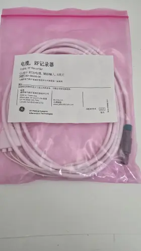 301-00205-08 Ge New Rf Recorder Cable Clab Ii