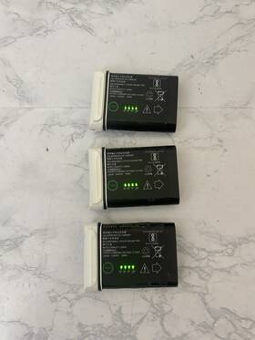 Ge 3inr19 Medical Systems Rechargeable Lithium Batteries Lot Of 3 3inr19/65 10.8v