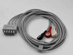 Ge 411203-002 Oem Ecg Leadwire 3-lead Grouped Snap