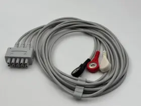 411203-002 Ge Oem Ecg Leadwire 3-lead Grouped Snap