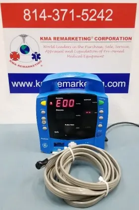 417375 Ge Dinamap Procare Patient Monitor With Power Supply