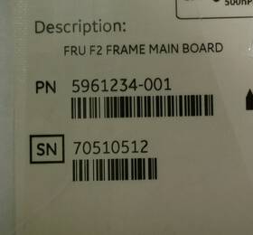 Ge / Datex-ohmeda 5961234-001 / Datex-ohmeda Fru F2 Frame Main Board Carescape Ref New