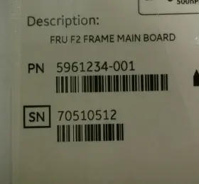 5961234-001 Ge / Datex-ohmeda Fru F2 Frame Main Board Carescape Ref New