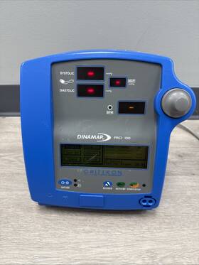 Ge Dp210x-en Dinamap Pro 200v2 Medical Patient Monitor Vital Signs Used As Is