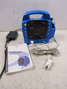 Ge Dpc400mr Patient Monitor Vital Signs Procare Dinamap With Accessories
