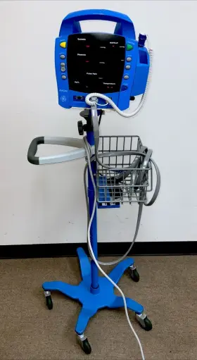 Dpc420n-en Ge Healthcare Dinamap Procare 400 Vital Signs Monitor With Cart Stand Dpc420n-en Ge Healthcare Dinamap Procare 400 Vital Signs Monitor With Cart Stand