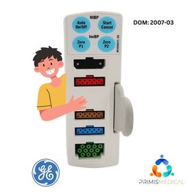 Ge E-psmp-00 Multi Parameter Module Spo2 Temp Ecg Nibp And Ibp Dom 2007-03