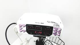 Ge Medical 3444 Mini-torr Plus Patient Monitor Ref. With Rolling Stand And Cart