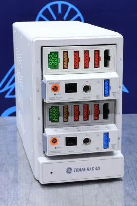 Rst10109647ga Ge Medical Systems Tram-rac 4a Module Rack With Modules Rst10109647ga Ge Medical Systems Tram-rac 4a Module Rack With Modules