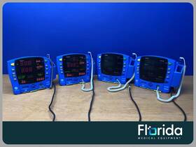 Ge V100-nbaa-axaa-bx Lot Of 4 Dinamap Carescape V100 Patient Monitor Nibp Temp Massimo Spo2