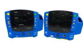 Ge V100-nbaa-axaa-fx Lot Of 2 Carescape Dinamap V100 Vital Signs Monitor - Free Shipping