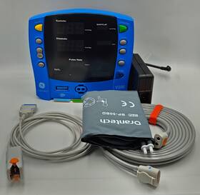 Ge V100-opt.2-r-02 Carescape V100 Oximax Patient Monitor &new Compatible Accessories Refurbished