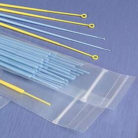 Globe Scientific 2871-10 Inoculation Loop Flexible 1ul Calibration Certificate Sterile Ps Blue