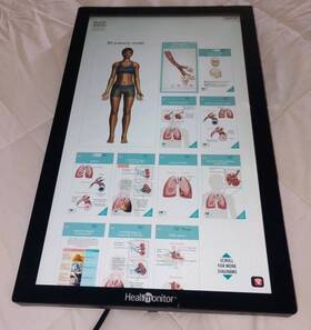 Health Monitor Igs-22 Tes Heath Gen3 22 Inch Lcd Touchscreen Embedded Solutions-medical