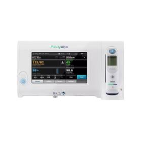 Hillrom 74ce-b Connex Spot Patient Monitor Bp Nellcor Spo2 Braun Thermoscan New