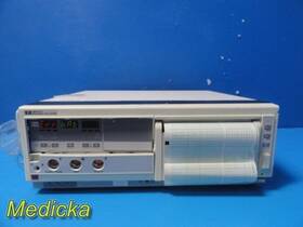 Hp M1350-66517 M1350b Fetal Monitor With Printer Cardio I/ii Toco For Parts/repair 38407