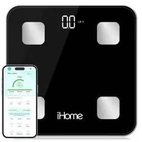 Ihome 048035051239 Digital Bluetooth Smart Scale For Body Weight ... Fast Ship