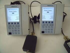 Infusion Pump W/ Battery Pole Clamp & Power Supply V6.05.13 Baxter Sigma Spectrum With And