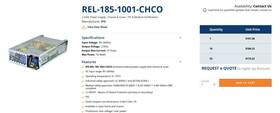 Integrated Power Designs Rel-185-1001-chco Design 3.3vdc Supply
