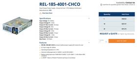 Integrated Power Designs Rel-185-4001-chco Design 3.3vdc Supply