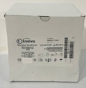 Invivo 989803179051 Box Of 25 Philips Neonatal Quadtrode Mri Ecg Electrode Pads
