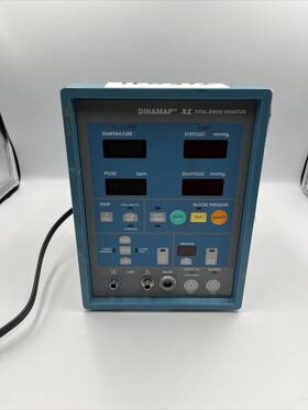 Johnson & Johnson 9340 And Dinamap Xl Vital Signs Monitor Critikon Patient Unit