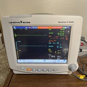 Leading Edge 3025i Sentinel-v Veterinary Monitor