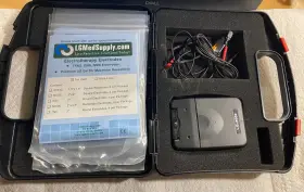Lg-3000 Lg Medical Supply Complete Analog Tens Unit Case 4 New Pack 2 Inch Electrodes Instructions