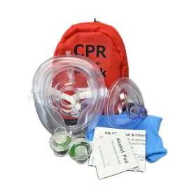 Rm-2071-010 Mcr Medical Pack Of 10 Adult And Infant Cpr Mask Combo Kit With 2 Valves Rm-2071-010 Mcr Medical Pack Of 10 Adult And Infant Cpr Mask Combo Kit With 2 Valves