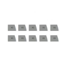 Medten Kln-035-01a 10pcs Compatible Handle Branding Model Cover For Use With X2