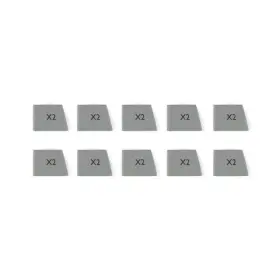 Kln-035-01a Medten 10pcs Compatible Handle Branding Model Cover For Use With X2