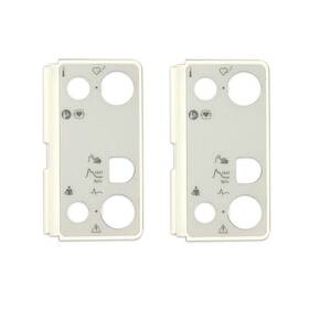 Medten Kln-098-02 2 Pcs Front Bezel With Texture Temp/ibp/spo2/ecg Resp/nbp For Philips X3 Module