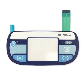 Medten Kln-114-02 Membrane Switch Pane Compatible For Covidien Kendall Scd 700