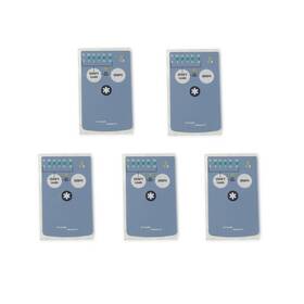 Medten M20-f131 5 Pcs Compatible Front Panel Label/aha And Iec For Ge Healthcare Carescape T14