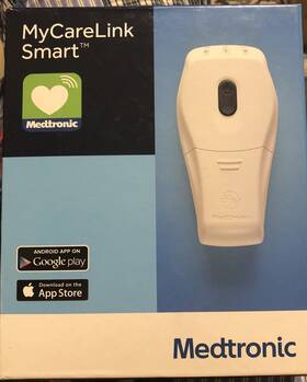 Medtronic 250000 Mycarelink Smart Patient Reader Monitor 25000 - Smartphone App