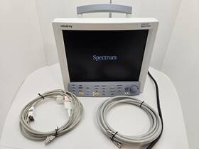 Mindray 0998-00-1000s5014a Datascope Spectrum Monitor Masimo Print Spo2 Ecg Bp