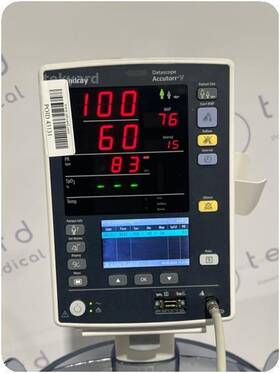 Mindray 0998-00-2000-843a Datascope Accutorr V Vital Signs Monitor 361277